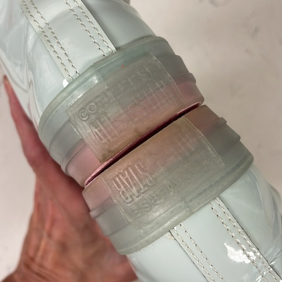 Converse Chuck Taylor All Star High 'Teal Tint Pink Foam' 166447C Women’s Size 6 - Picture 9 of 16